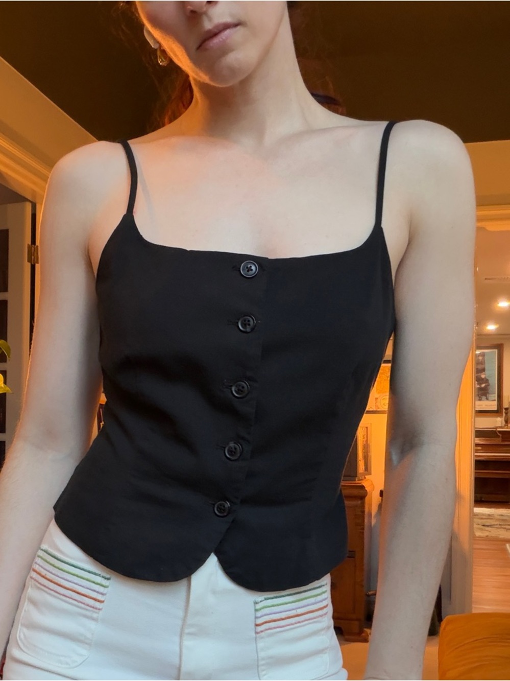 Target linen blouse